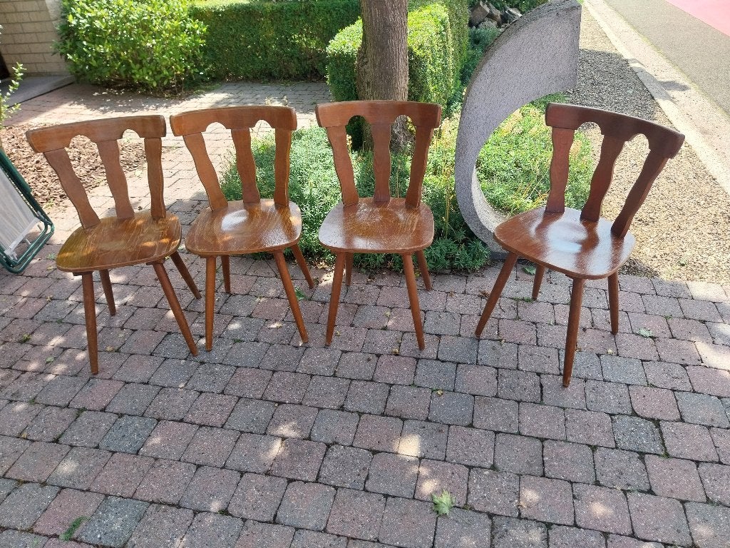 Keukenstoelen, Ophalen, Zie foto, Gebruikt, Vier