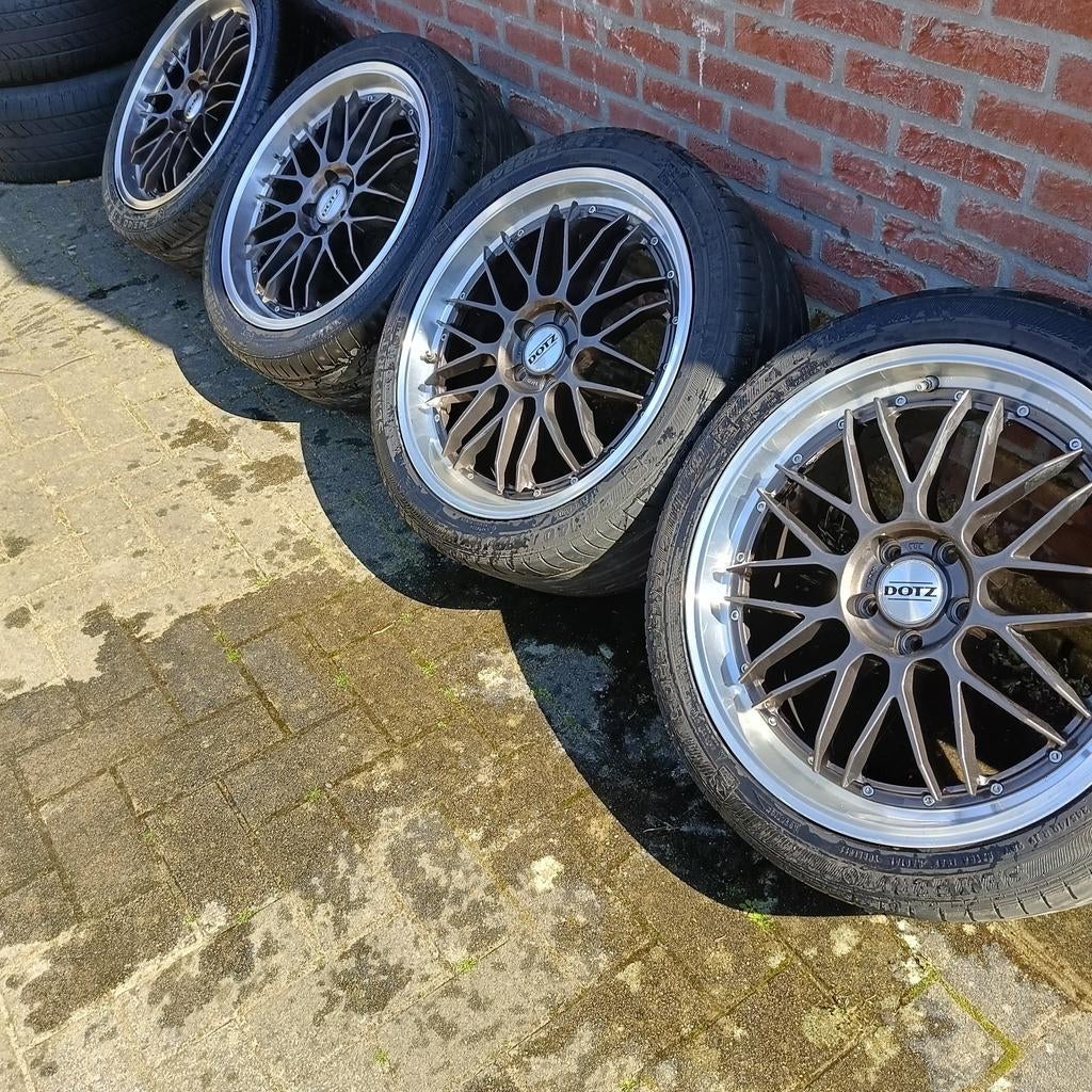 19 inch Dotz Velgen 5x108 Volvo Peugeot Ford Citroen, Autos : Pièces & Accessoires, Pneus & Jantes, Neuf, Pneus et Jantes, Véhicule de tourisme