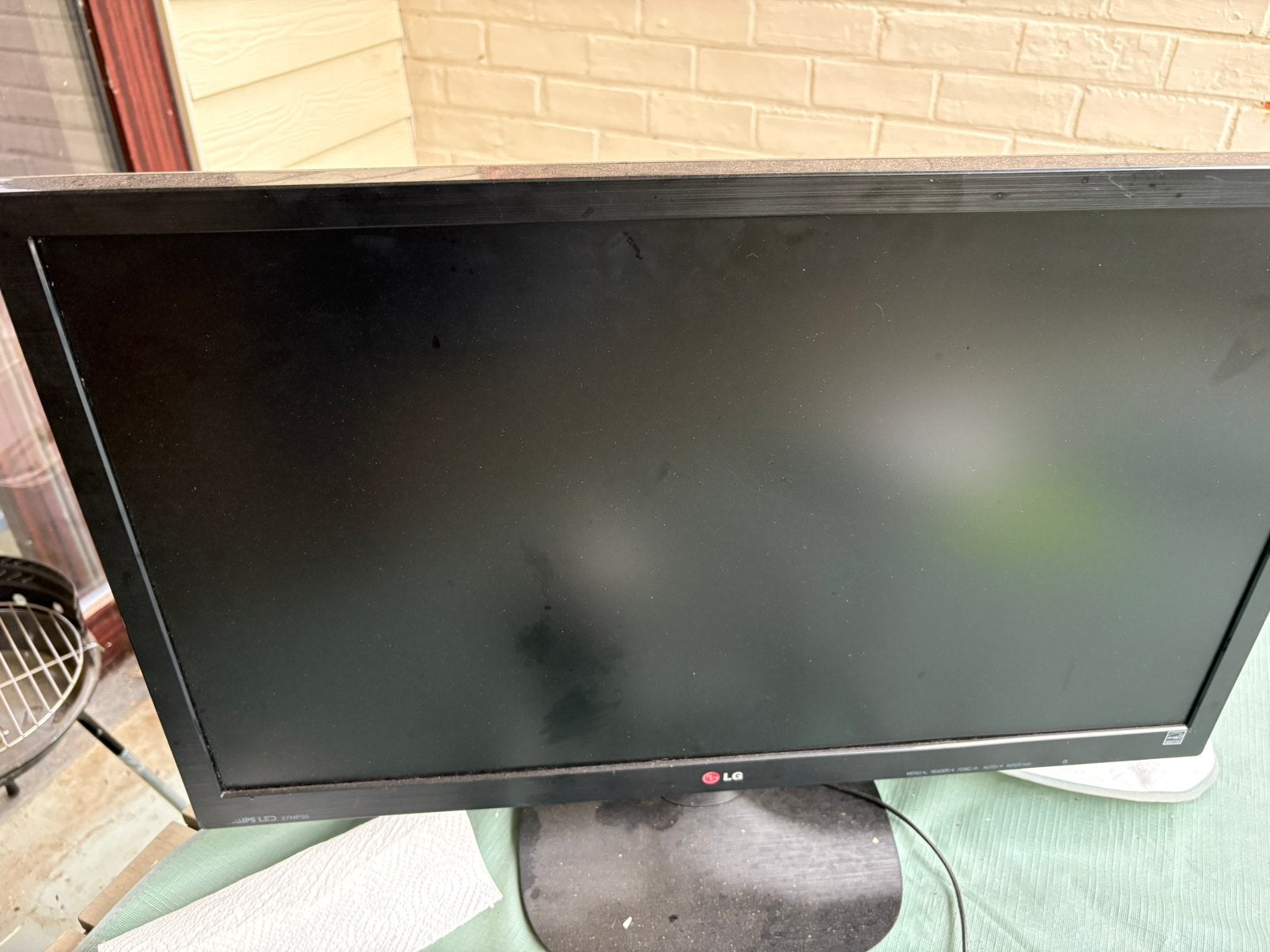 Lg monitor, Ophalen, Zo goed als nieuw