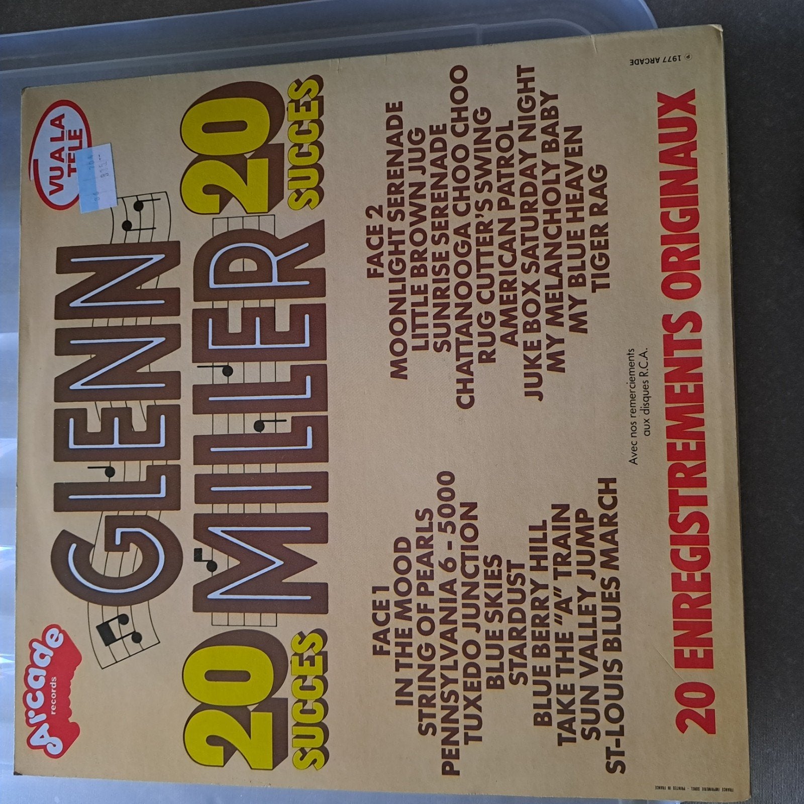 LP glenn miller 20 succes, Ophalen of Verzenden