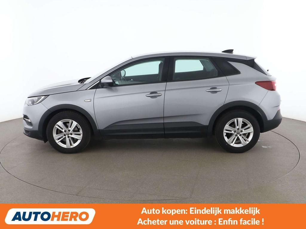 Opel Grandland X 1.2 Turbo Edition (bj 2020, automaat), Stof, Gebruikt, Euro 6, 1199 cc