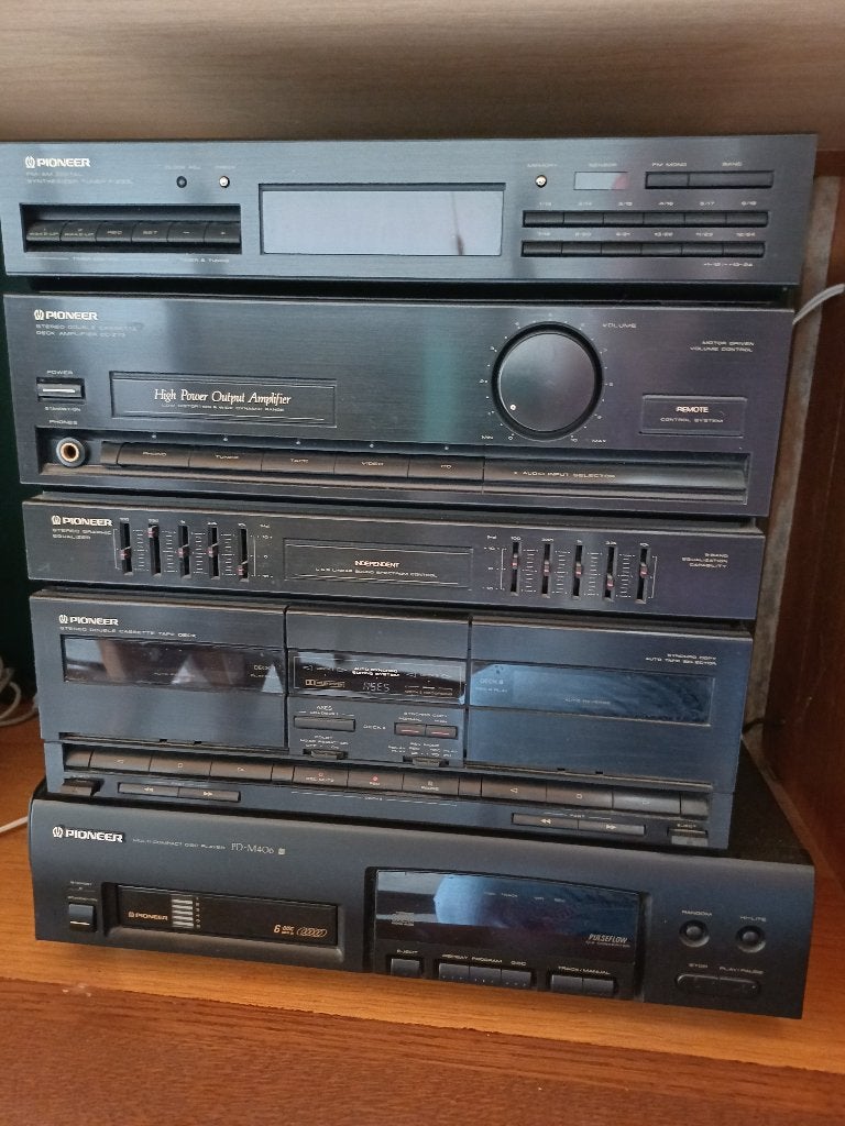 Hifi keten pioneer, Audio, Tv en Foto, Stereoketens, Ophalen, Gebruikt, Cd-speler, Pioneer