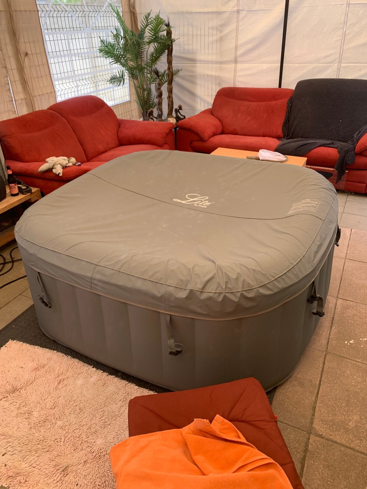 Jacuzzi, Jardin & Terrasse, Bains à remous et Spas, Enlèvement, Comme neuf, Pompe