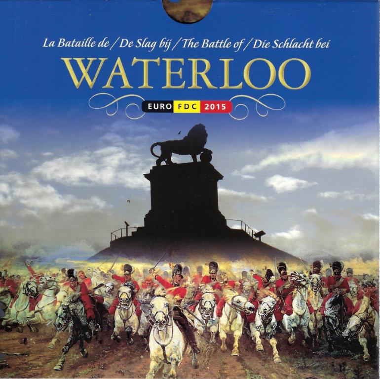 Coffret BU Belgique 2015 Waterloo, Enlèvement ou Envoi, Belgique