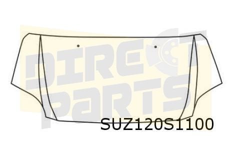Suzuki Ignis (9/03-) motorkap (te spuiten) Origineel! 573007, Neuf, -, -, -