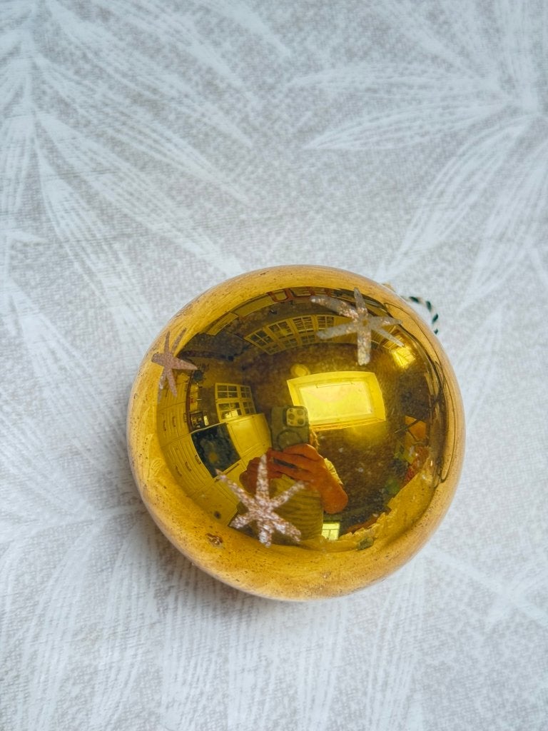 Vintage kerstbal, Diversen, Ophalen of Verzenden, Gebruikt