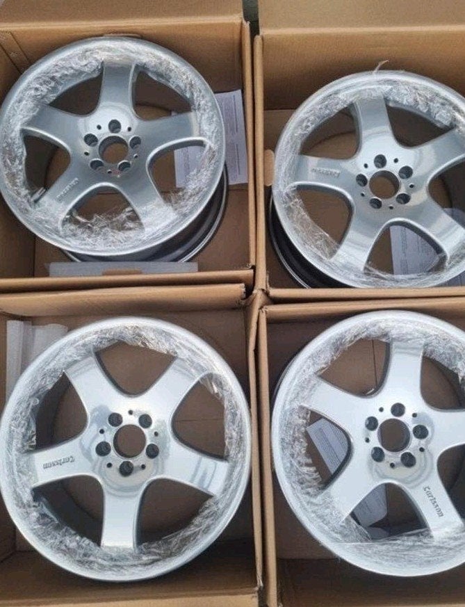 Mercedes Carlsson 20 inch velgen 5x112 9,5 et45 nieuwstaat, Ophalen, 20 inch, Velg(en)