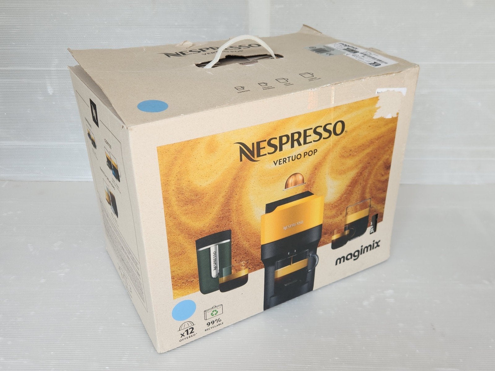 Original Nespresso Vertuo Pop (Nouveau)
parfait état, comple, Electroménager, Cafetières, Enlèvement