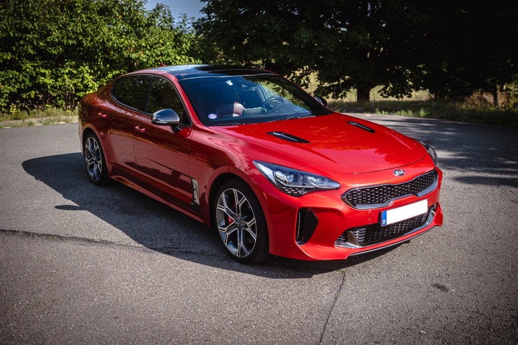 Kia stinger GT 3.3V6, Autos, Kia, Entretenue par le concessionnaire, 5 portes, 6 cylindres, Particulier