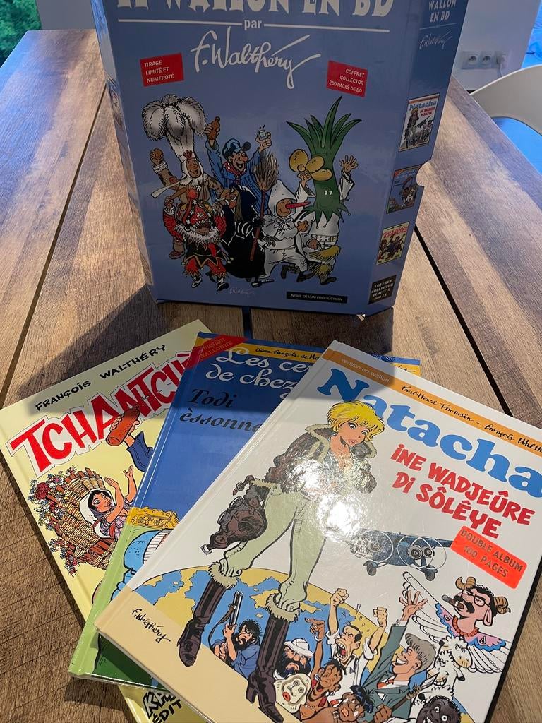 Coffret collector Le Wallon en BD - Francois Walthery, Ophalen of Verzenden, Zo goed als nieuw