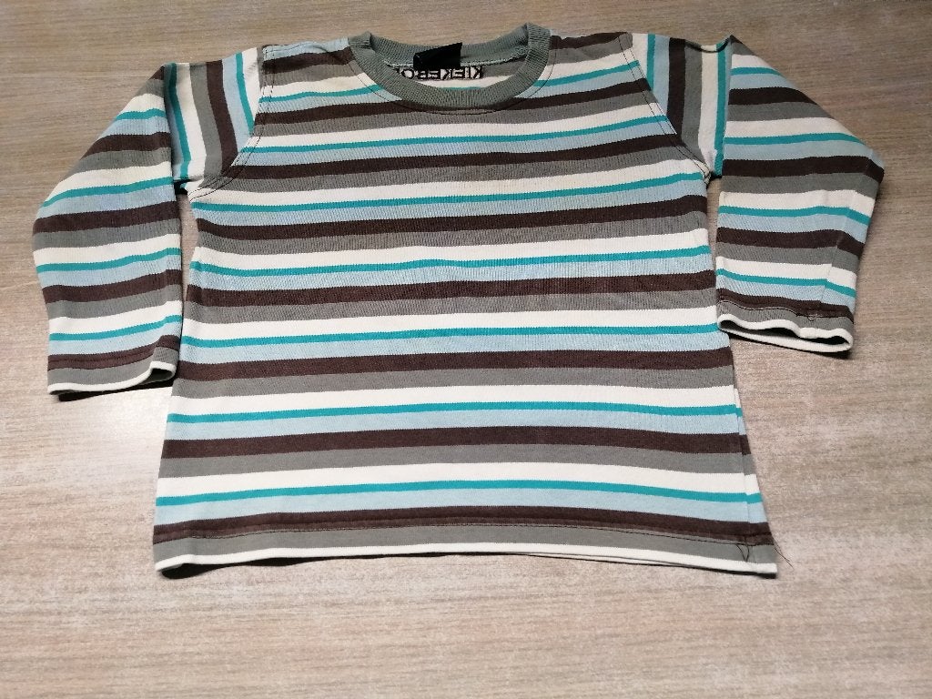 longsleeve KIEKEBOE mt 110, Garçon, Enlèvement ou Envoi, Chemise ou À manches longues, Kiekeboe