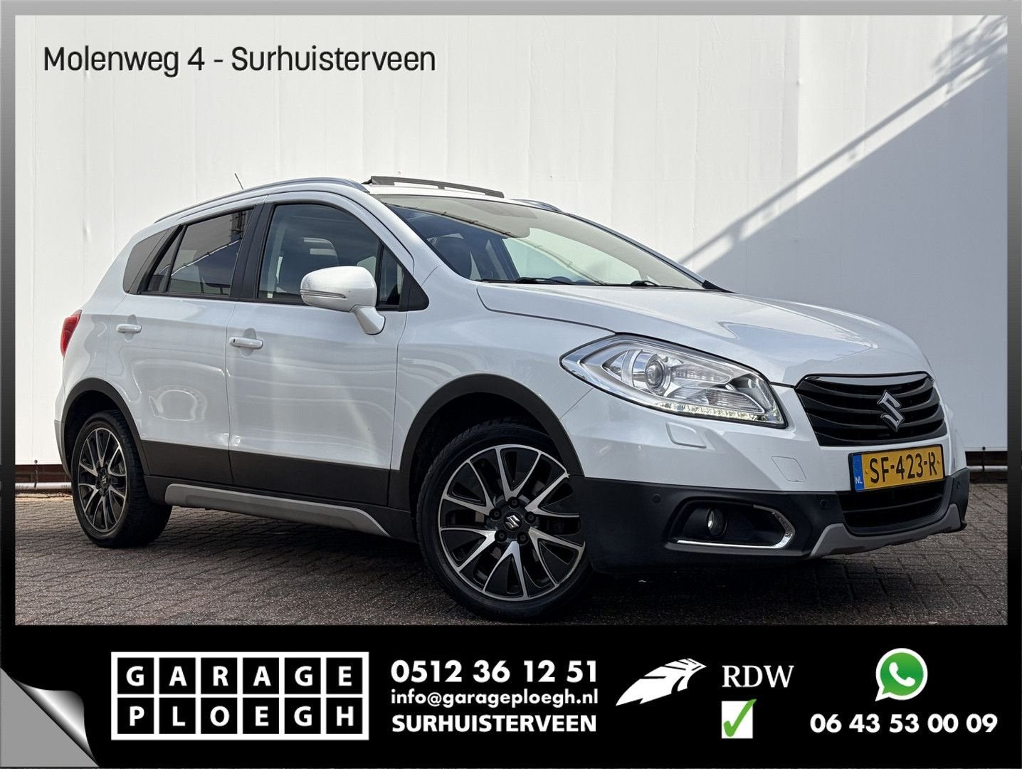 Suzuki SX4 S-Cross 1.6 High Executive Automaat Leer Voll.Ond, Auto's, Suzuki, Automaat, Bedrijf, SUV of Terreinwagen, 125 g/km