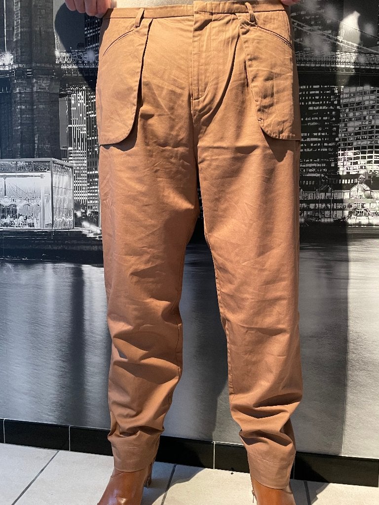 broek ontwerpster Sofie D'Hoore - Size 42/44, Kleding | Dames, Bruin, Verzenden, Maat 42/44 (L), Zo goed als nieuw