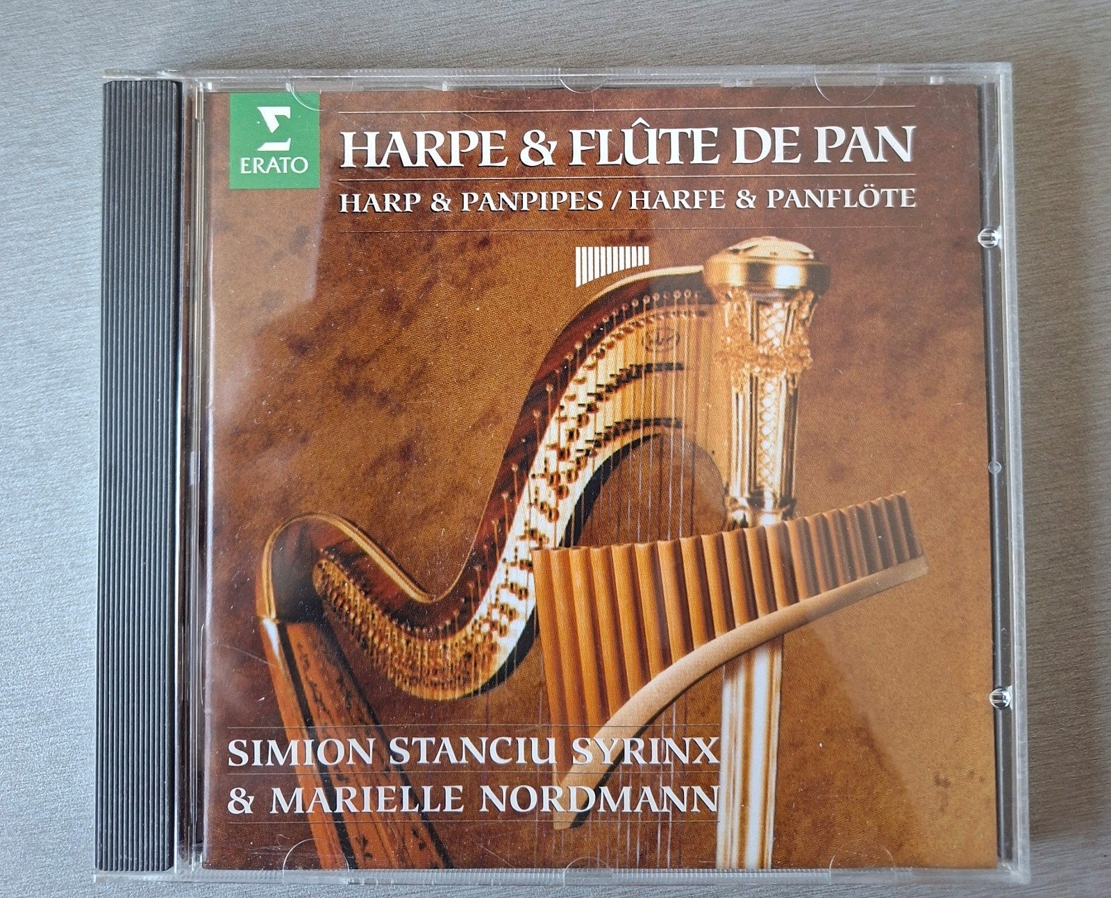 CD. Harpe et flûte de pan (Erato)., Enlèvement ou Envoi