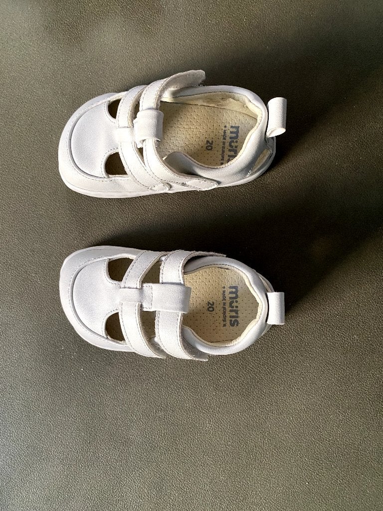 Muris barefoot / first-step shoes – White – Size 20, Ophalen, Jongen of Meisje, Schoenen, Nieuw