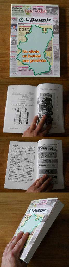 L' Avenir du Luxembourg 1894 - 1994 - journal presse, Ophalen of Verzenden, Gelezen