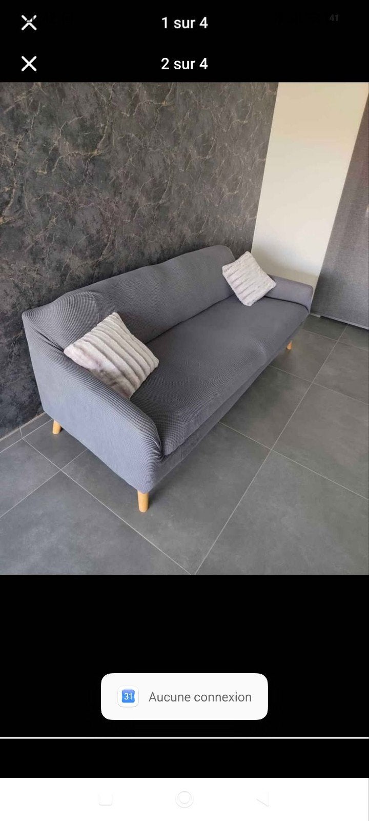 canapé sofa fauteuil  salon, Maison & Meubles, Canapés | Salons, Enlèvement