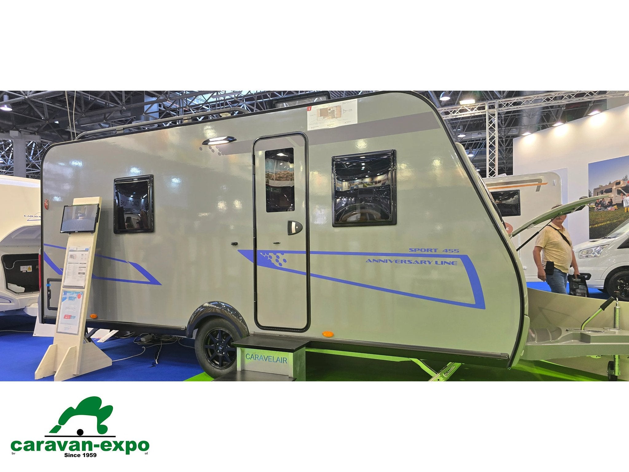 CARAVELAIR SPORT LINE 455 2026, Caravans en Kamperen, Caravans, Bedrijf, 4 tot 5 meter, Caravelair, Tot en met 4