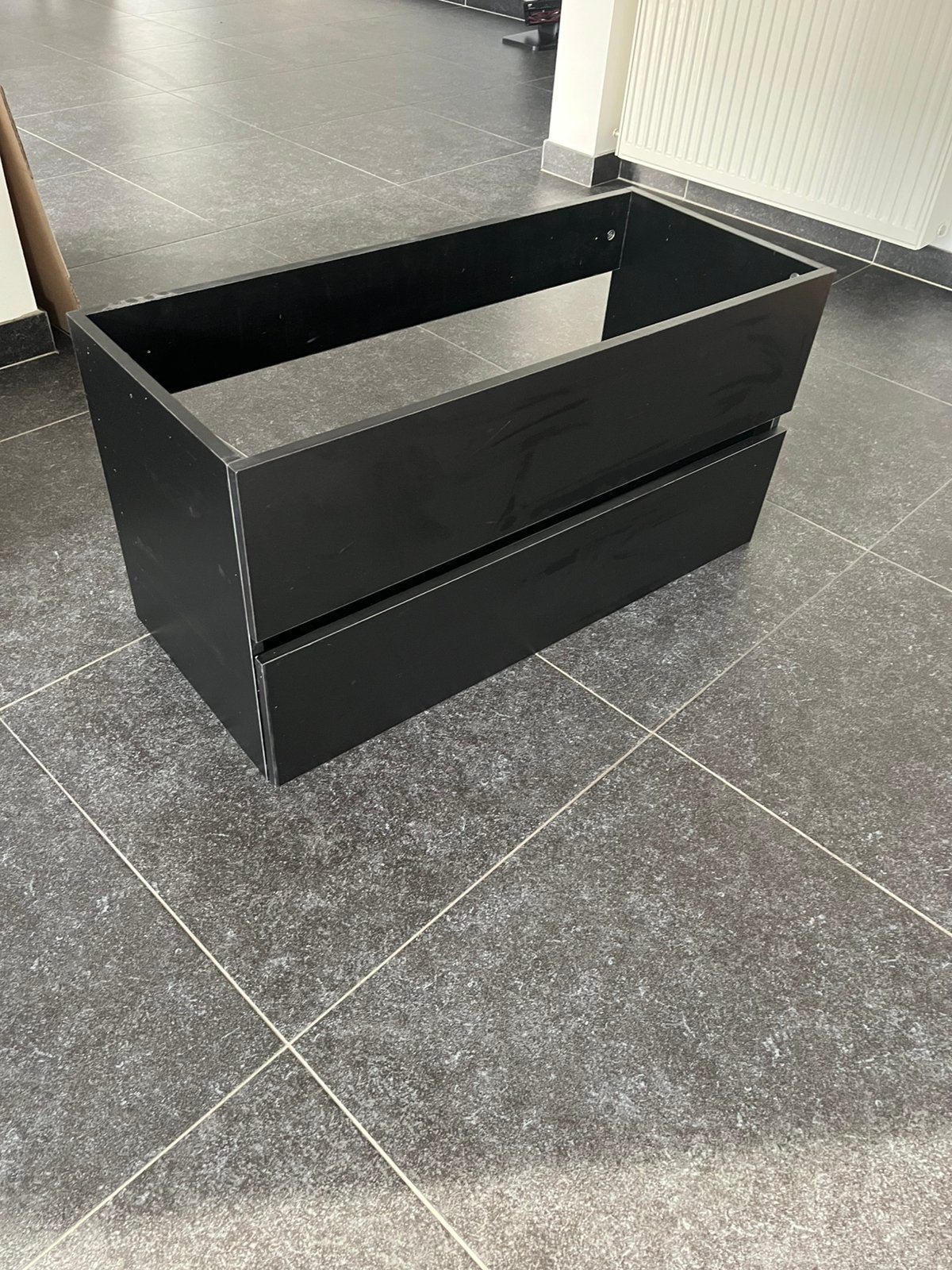 Nieuwe Badkamer meubel zwart, Huis en Inrichting, Badkamer | Badkamermeubels, Ophalen, Nieuw