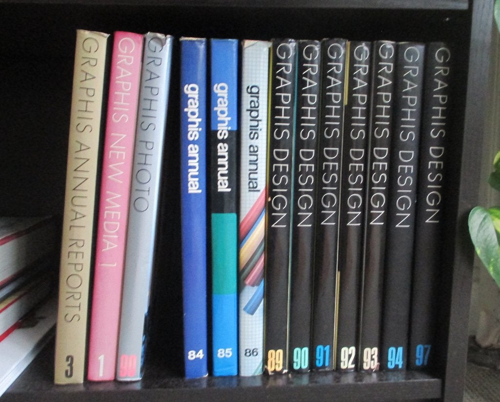 GRAPHIS ANNUALS 10x, Boeken, Diverse auteurs, Ophalen of Verzenden, Zo goed als nieuw, Overige onderwerpen