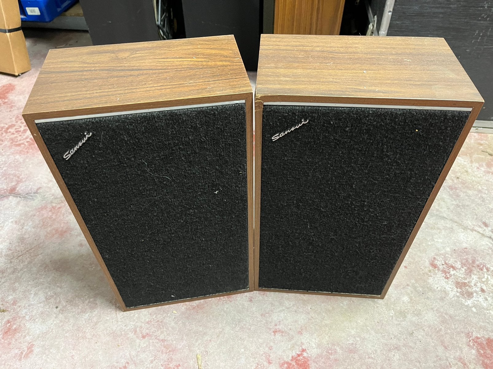 Twee paar speakers, Audio, Tv en Foto, Luidsprekerboxen, Ophalen, Gebruikt, Sony