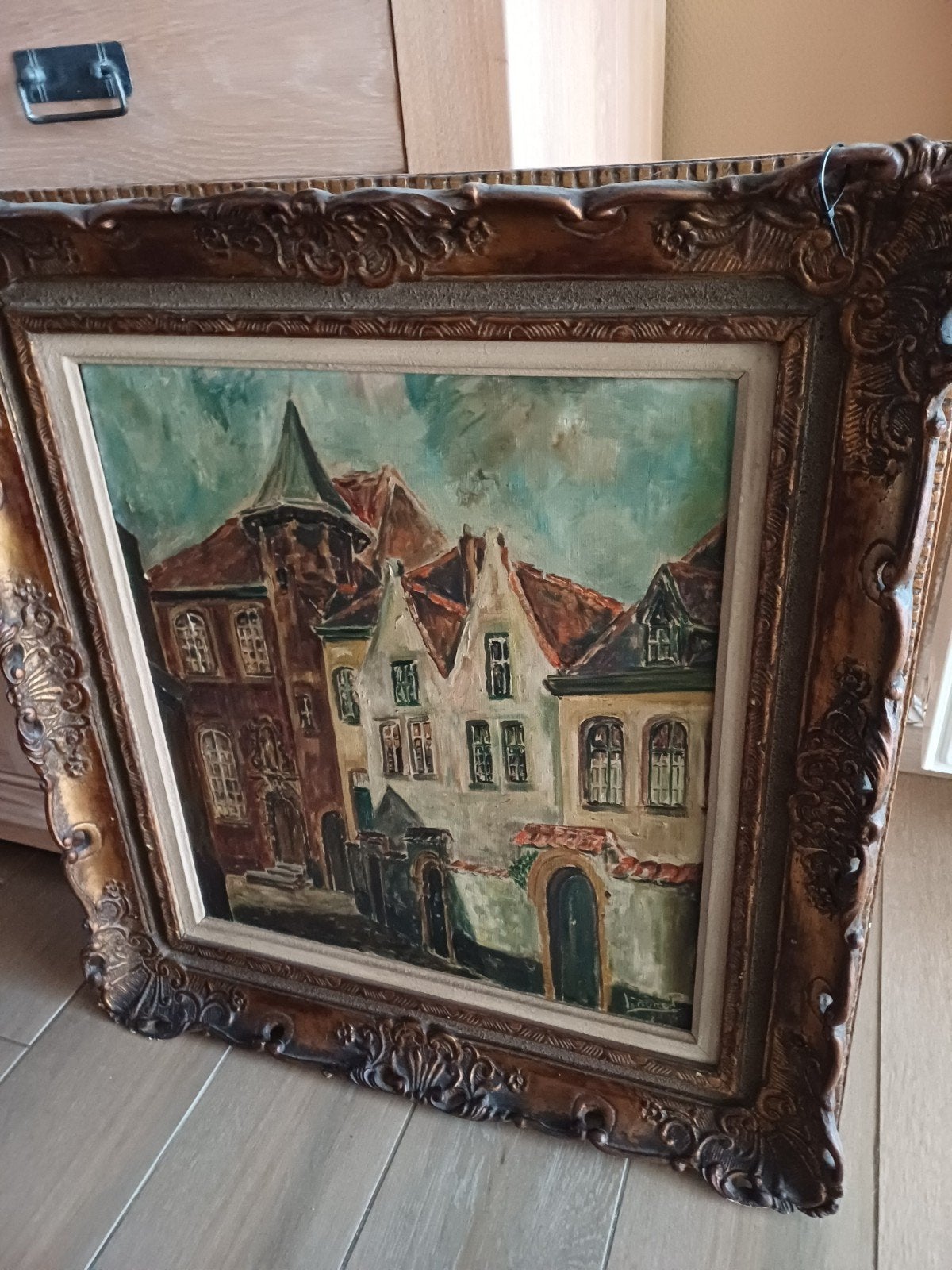 schilderij, Ophalen
