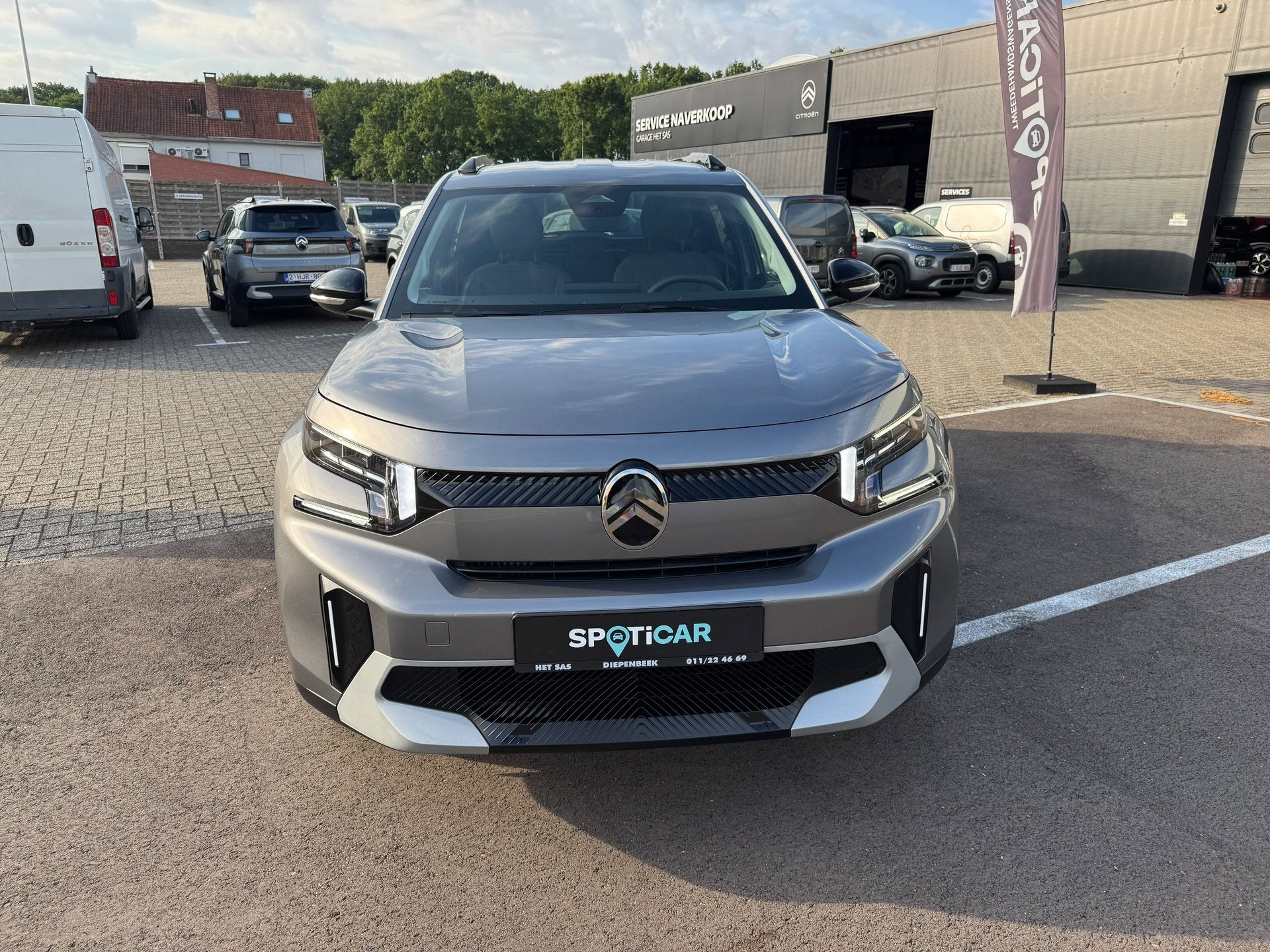 Citroën C3 Aircross TURBO 100 CH -MAX - MANUEEL - WAARBORG, Auto's, 4 deurs, Stof, Gebruikt, Euro 6