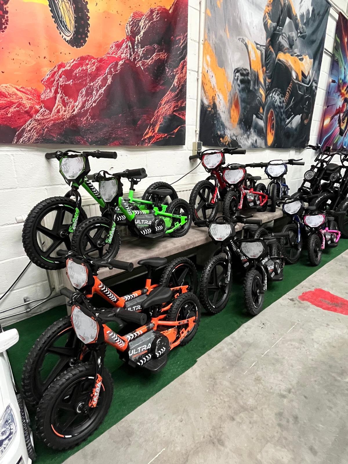 Draisienne électrique New Balance Bike 12+16 pouces 200/250w, Enlèvement ou Envoi, Neuf, Vélo d'équilibre