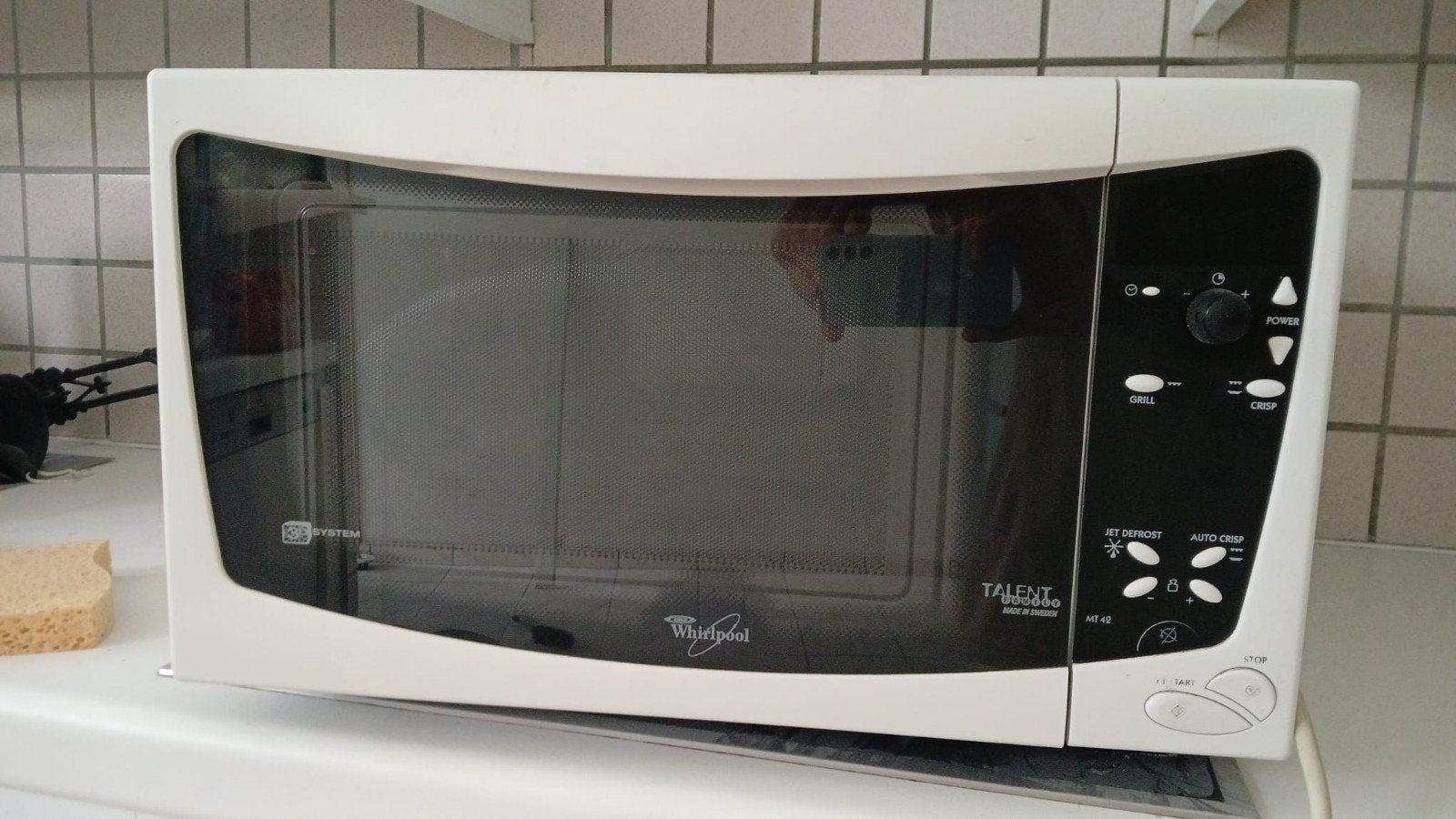 Whirlpool microgolfoven, Elektronische apparatuur, Ophalen, 45 tot 60 cm, Microgolfoven, Draaiplateau
