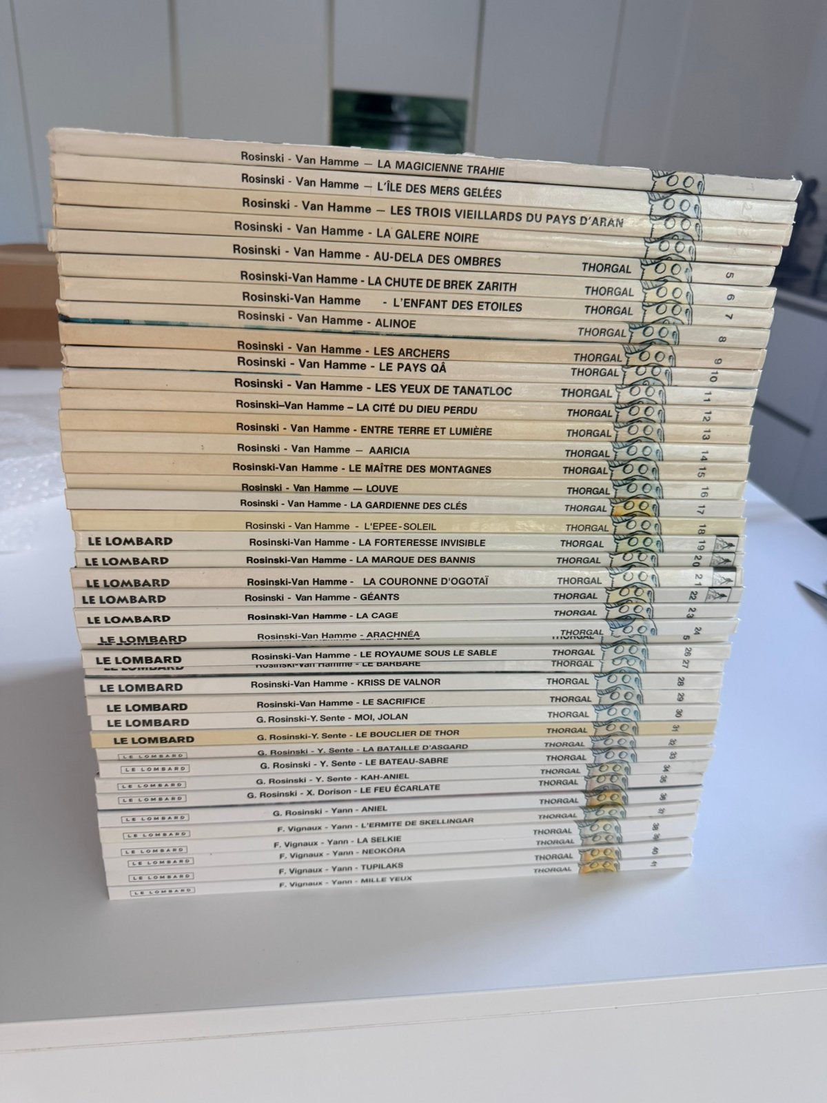 Serie bd Thorgal tomes 1 à 41 tous EO sauf tome 2, Enlèvement ou Envoi, Comme neuf