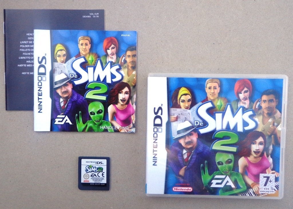 De Sims 2 voor de Nintendo DS Compleet, Games en Spelcomputers, Ophalen of Verzenden, Zo goed als nieuw