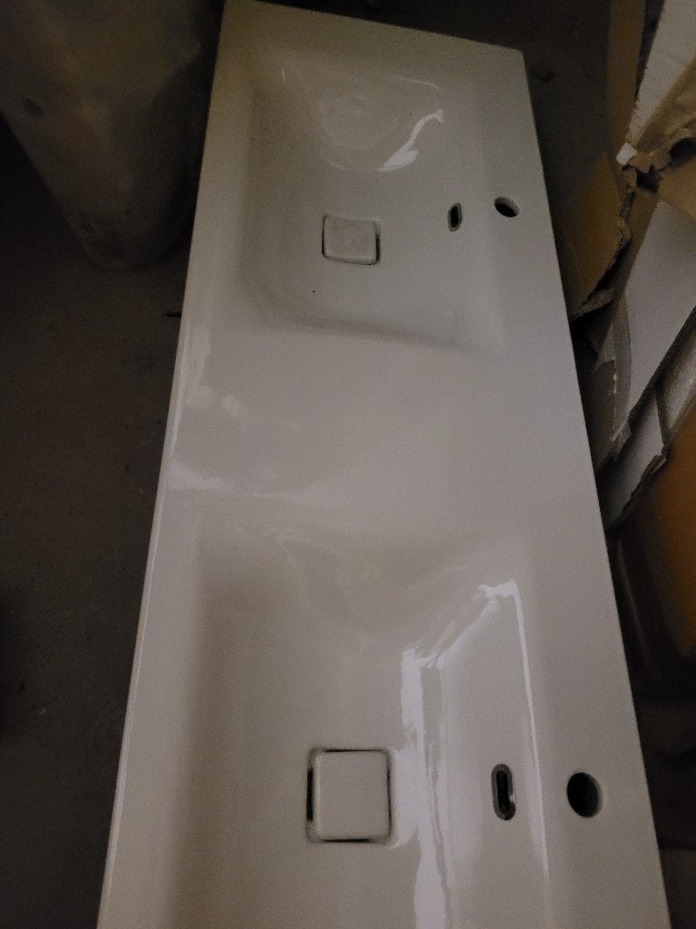 Lavabo salle de bain 140x46 SANIJURA Neuf, Enlèvement, Neuf