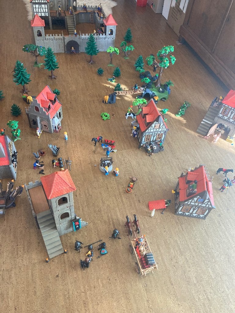 Playmobil Kasteel en dorp, Kinderen en Baby's, Speelgoed | Playmobil, Ophalen, Gebruikt, Losse onderdelen, Kasteel/Fort