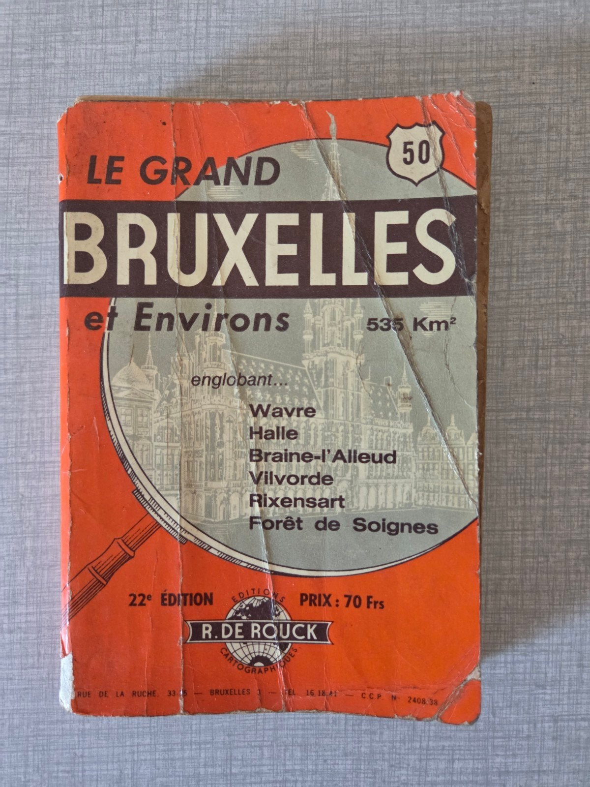 Le Grand Bruxelles et ses environs., Livres, Enlèvement ou Envoi, Utilisé