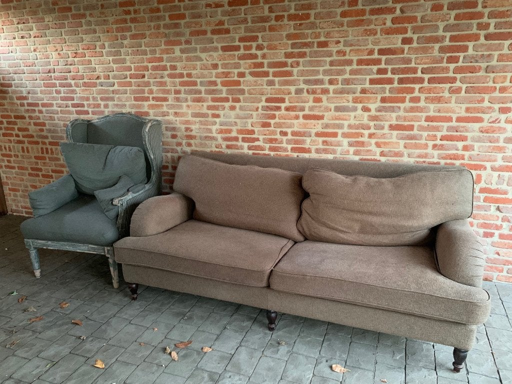 2 zetels, Maison & Meubles, Canapés | Salons, 75 à 100 cm, Landelijj, Quatre personnes ou plus, Moins de 150 cm