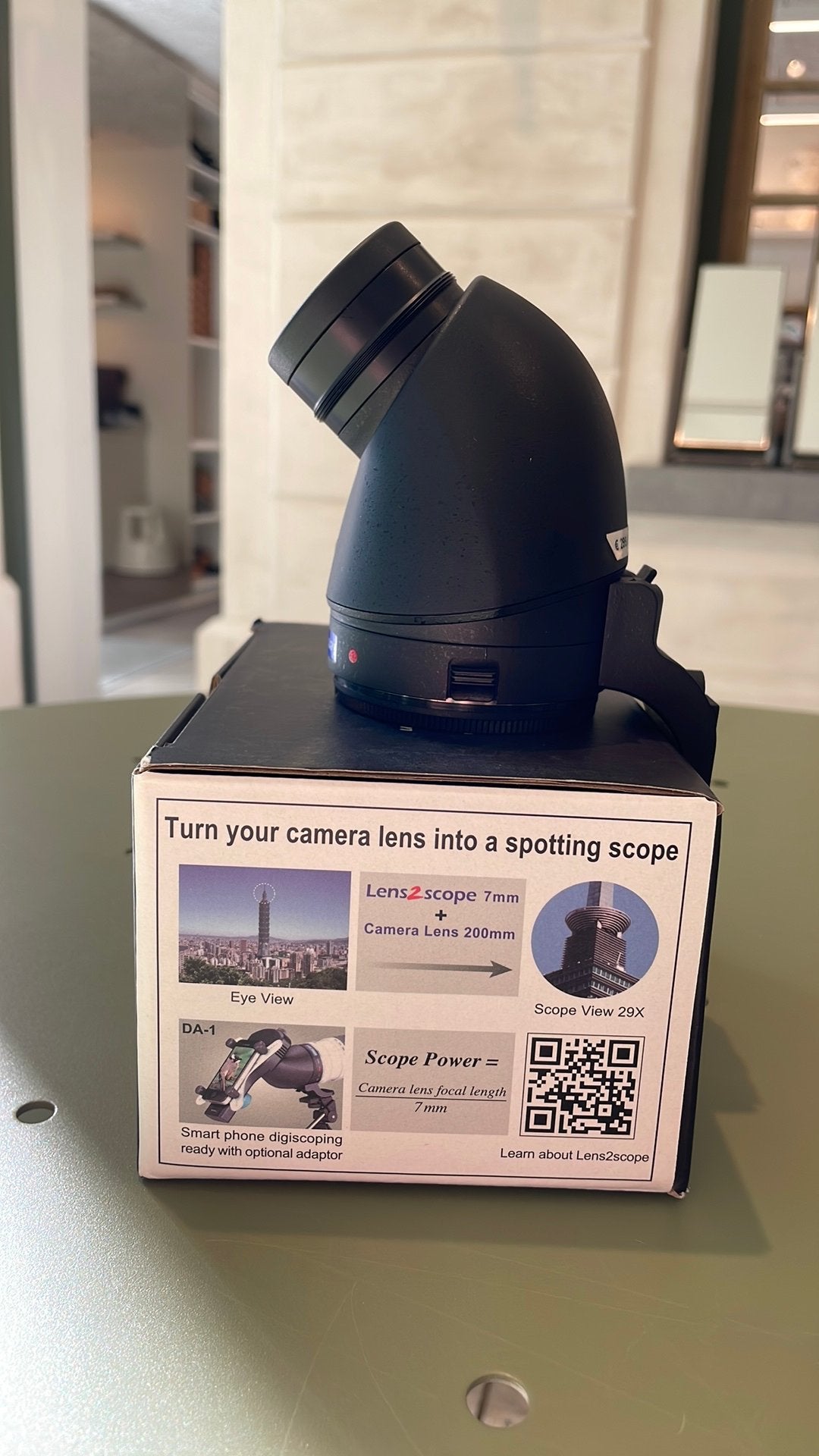 Lens2scope : cameralens wordt telescoop sony, TV, Hi-fi & Vidéo, Matériel d'optique | Télescopes, Enlèvement ou Envoi, Neuf, Pièces ou Accessoires
