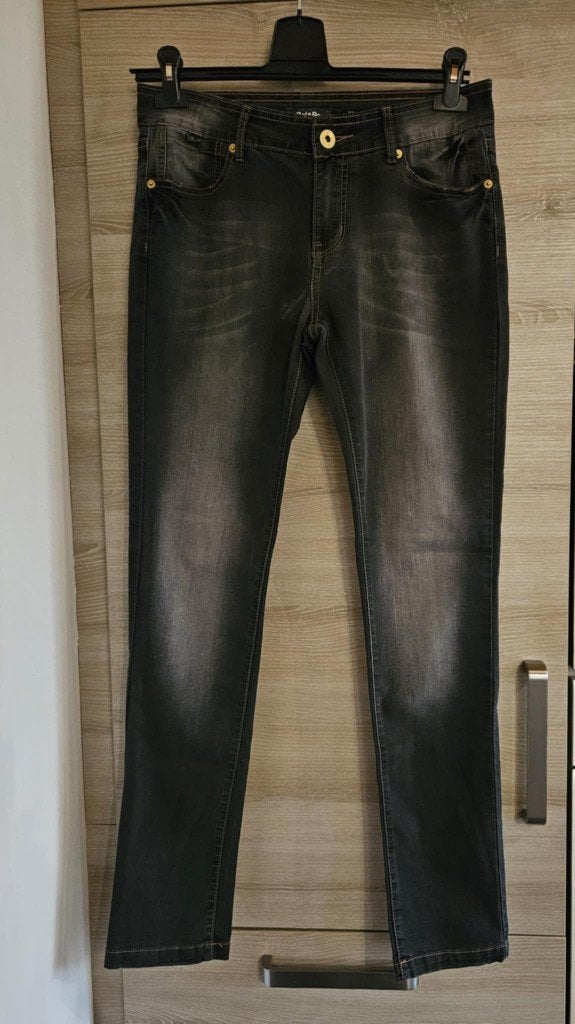 Jeans Bel & Bo gris foncé taille 42, Enlèvement ou Envoi, Neuf, Gris, W33 - W36 (confection 42/44)