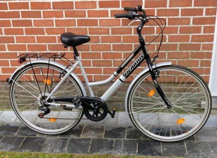 Ficarius damesfiets/ stadsfiets 28 inch, Gebruikt, Velgrem, 47 tot 50 cm, Versnellingen