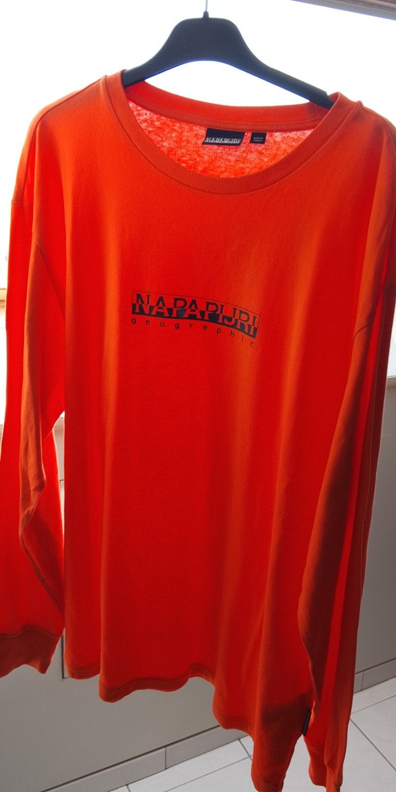 tissu fin à manches longues orange napapjiri., Enlèvement ou Envoi, Orange