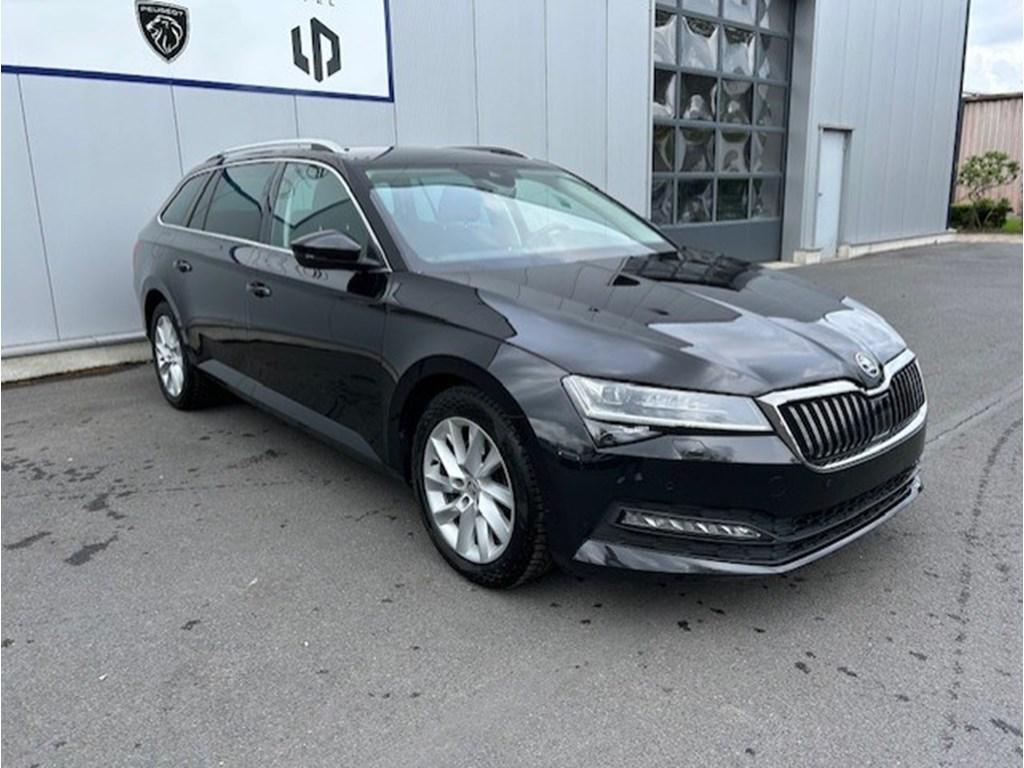 Skoda Superb TSI ACT Ambition, Euro 6, https://public.car-pass.be/vhr/c319f17b-6282-4fde-90f3-d05004e574d0, Zwart, Bedrijf