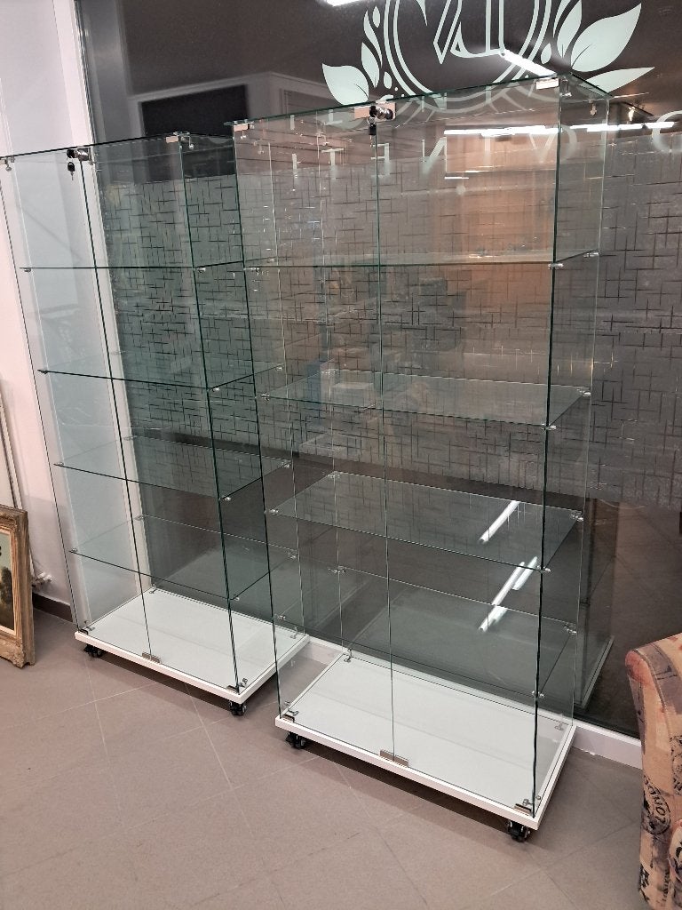 glazen winkelkasten , topstaat, Ophalen