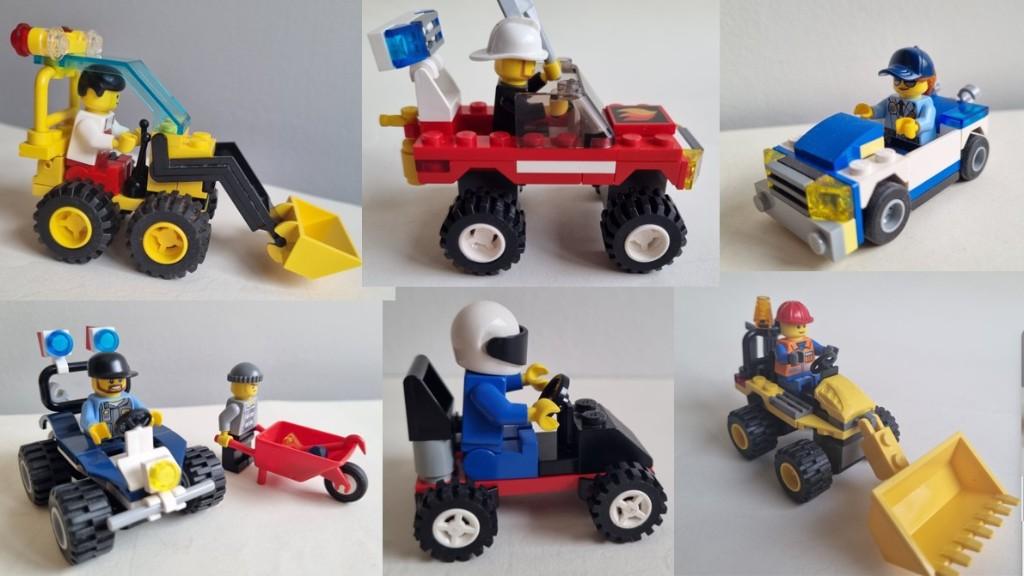 LEGO kleine city sets, City, Enlèvement ou Envoi, Instructions incluses, Lego