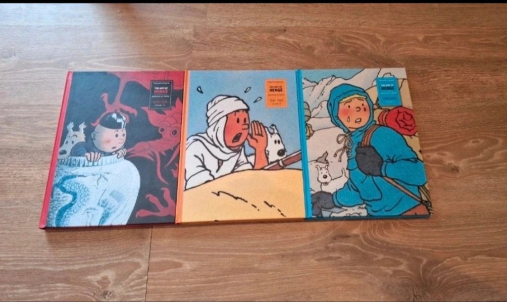 Trilogie complète tintin goddin en anglais, Boeken, Stripverhalen, Meerdere stripboeken, Ophalen of Verzenden, Zo goed als nieuw