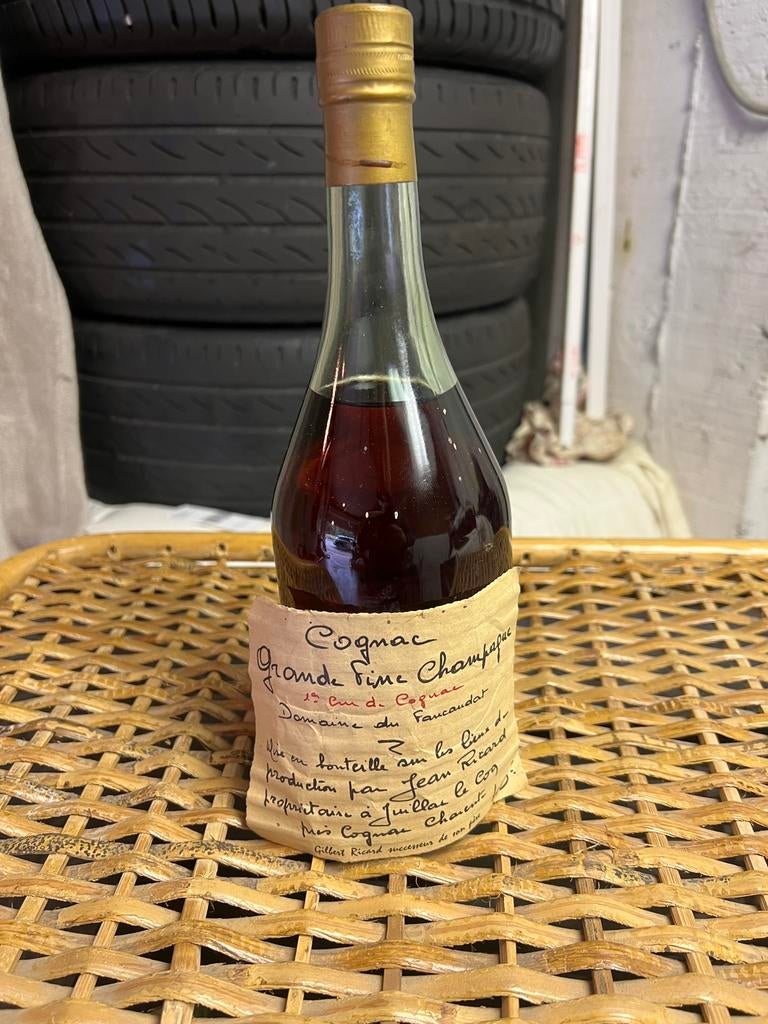 Cognac Grande champagne, Collections, Vins, Enlèvement, Comme neuf, Champagne