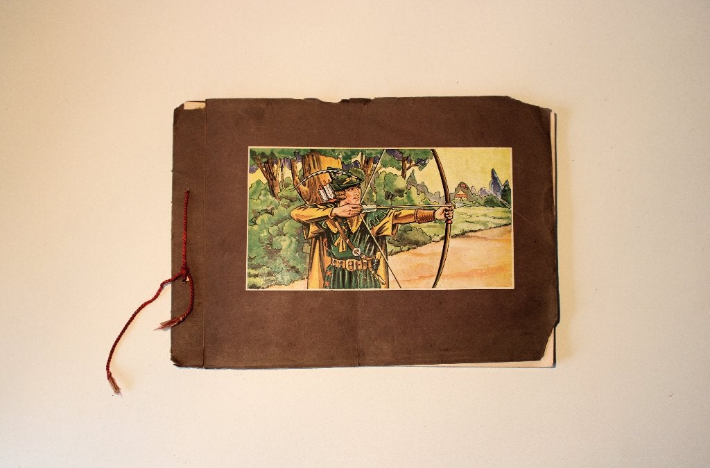 Les aventures de Robin des bois verzamelalbum 1935, Gebruikt, Ophalen of Verzenden, Voor 1940, Prent