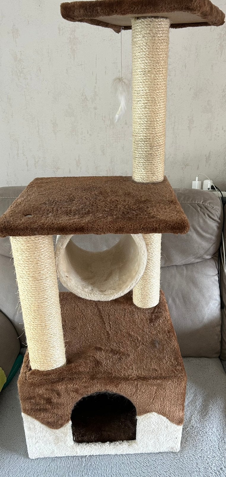 Krabpaal voor handige harry, Animaux & Accessoires, Meubles griffoirs pour chats, Enlèvement, Utilisé, Griffoir