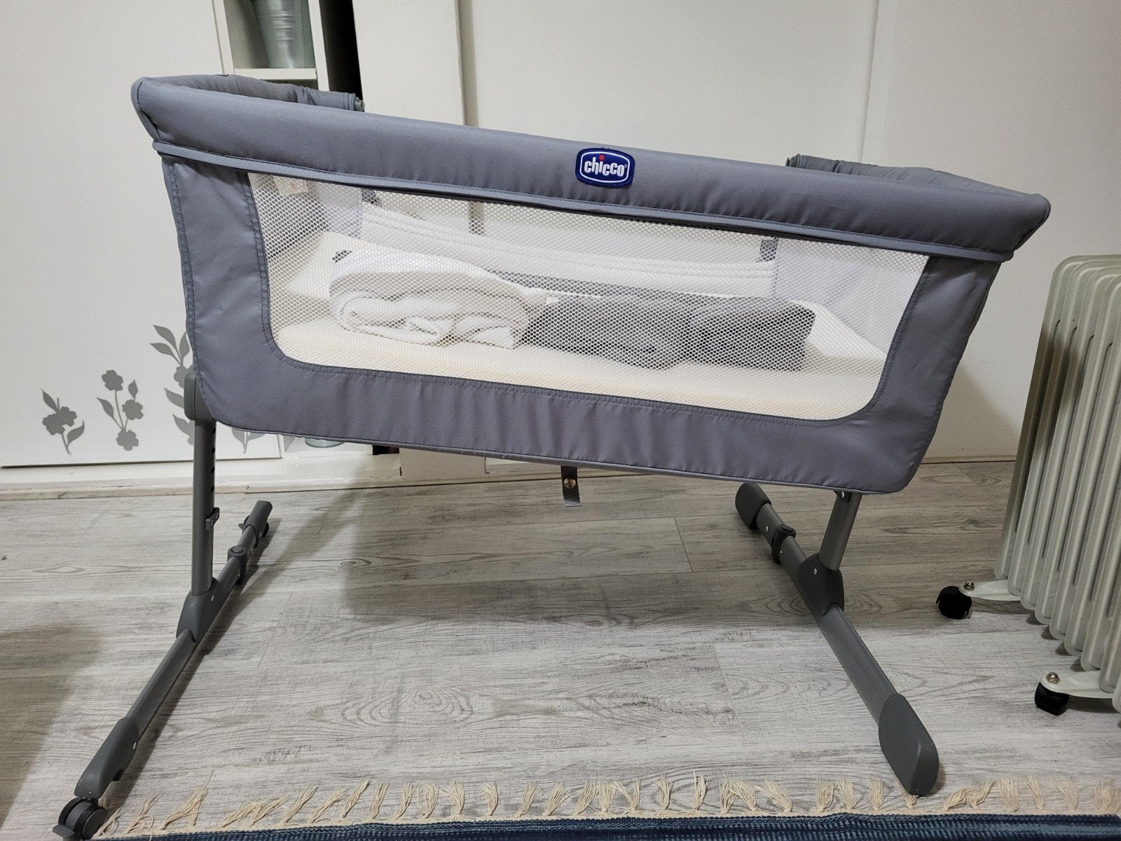 Cosleeper Chicco met extra matras en lakens, Ophalen, Zo goed als nieuw