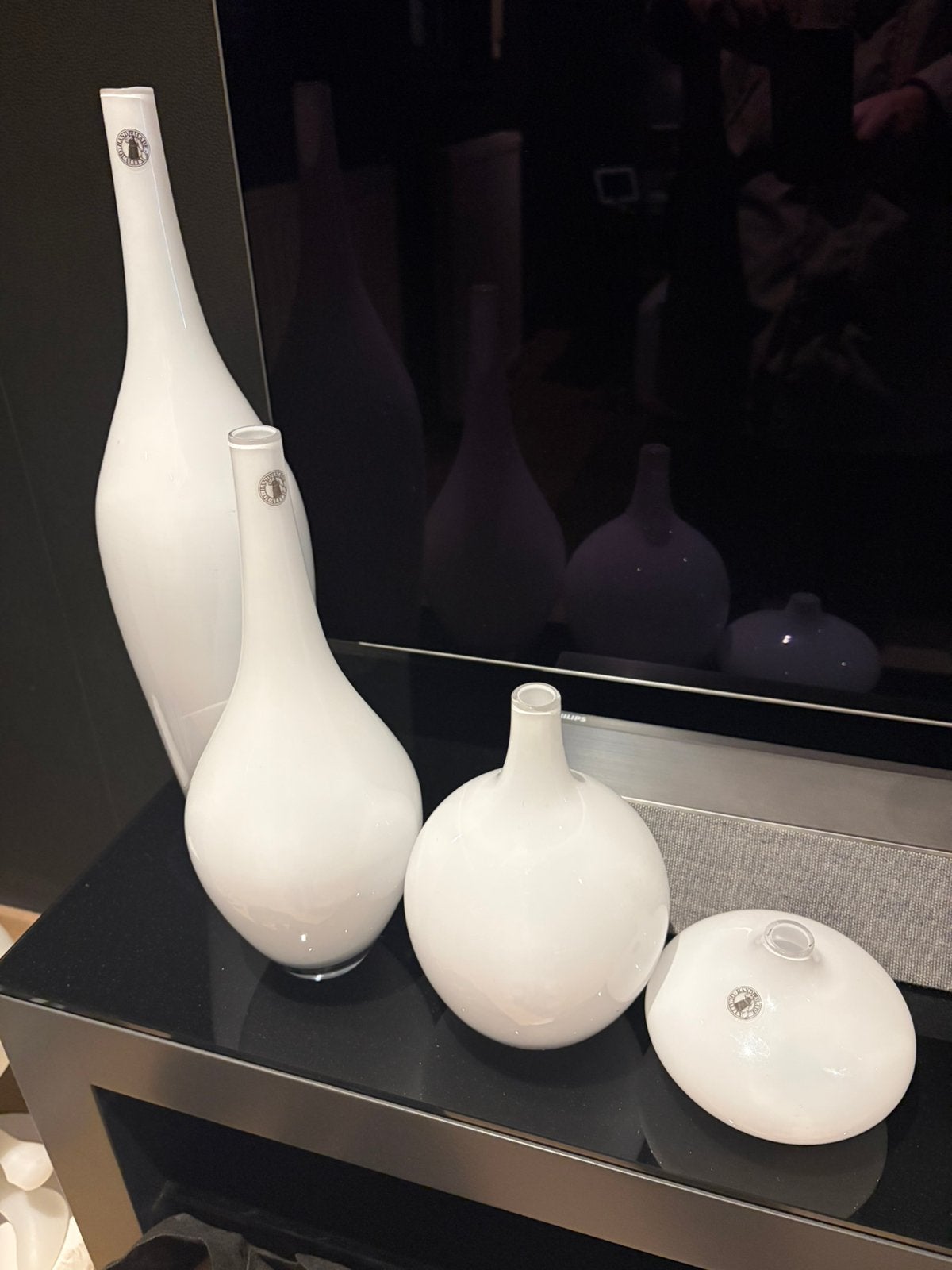 Serie van 4 salong design vazen van ikea johanna jelinek, Ophalen, Zo goed als nieuw