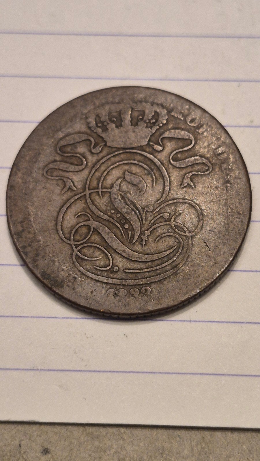 5 centiem koper leopold 1 van 1833 Frans, Timbres & Monnaies, Monnaies | Belgique, Enlèvement ou Envoi, Autre, Monnaie en vrac