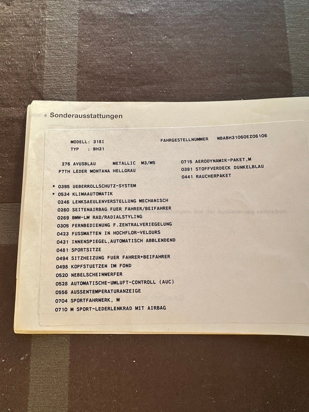 Bmw 318i cabrio M versie. E36 oldtimer, foto 11